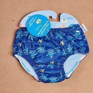 I-Play Swimsuit Diaper 6 Months Blue